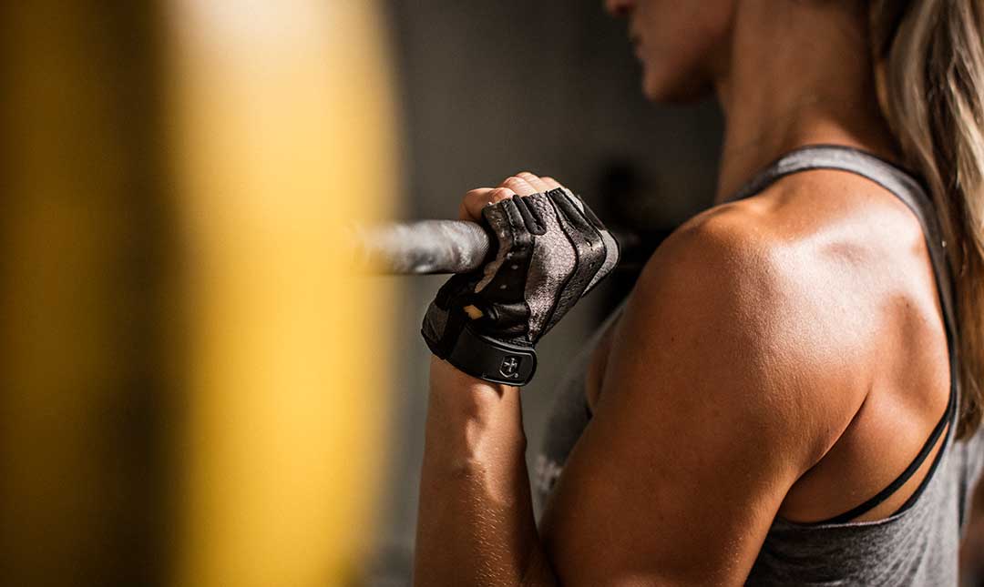 Harbinger Women's Pro Weightlifting Gloves - Grey | Gym Workout Gloves for Women | Perfect for CrossFit, Powerlifting & Strength Training