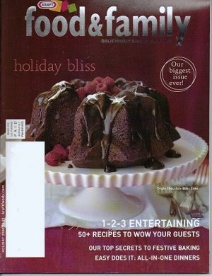 Kraft Food & Family Holiday Cookbook 2006 - Festive Recipes for Christmas, Thanksgiving & Family Gatherings - Perfect for Holiday Meal Planning & Seasonal Cooking