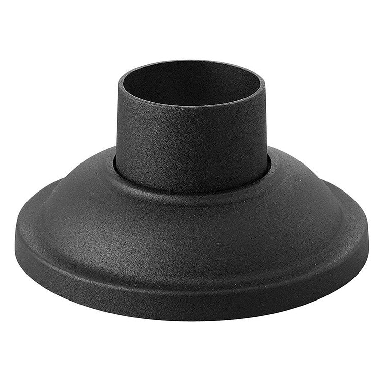 7 Inch Aluminum Plain Pier Mount Base - Heavy Duty & Weatherproof for Outdoor Lighting, Security Cameras, and Flagpoles
