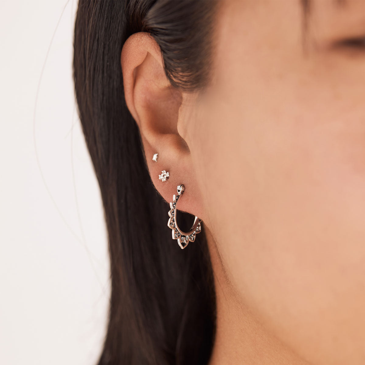 Agni Hoops Small - Stylish and Durable Hoop Earrings for Women | Perfect for Everyday Wear, Parties, and Gifts