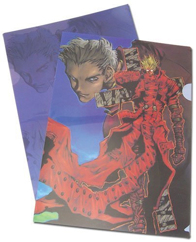 Trigun Anime File Folders - Vash the Stampede & Knives Thematic Office Supplies for Organizing Documents, Perfect for Anime Fans and Collectors - Home, Office, or School Use