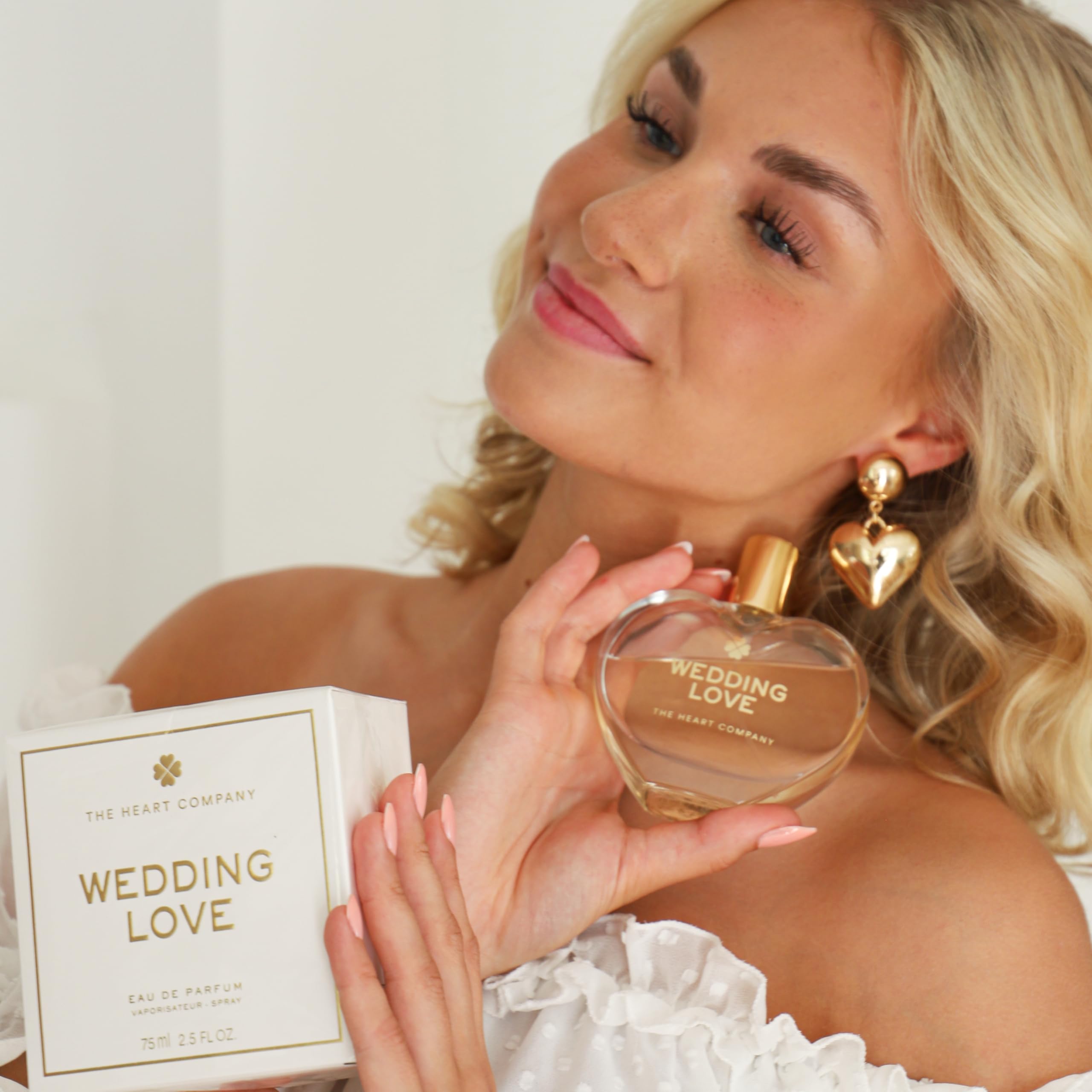 Wedding Love Perfume for Women - Fruity Sweet Fragrance | Vegan & Cruelty-Free EDP 75ml (2.5 fl oz) | Perfect Bridal Shower Gift & Romantic Wedding Present for Bride | Ideal for Weddings, Anniversaries & Date Nights