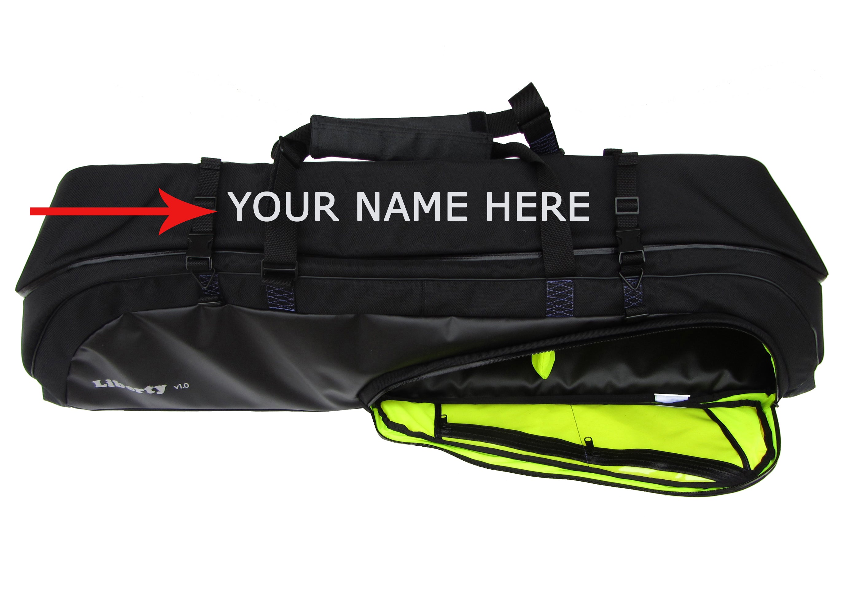 RF Liberty Fencing Roller Bag - Durable Fencing Equipment Carrier for Foils, Epees & Sabers - Perfect for Tournaments & Practice Sessions