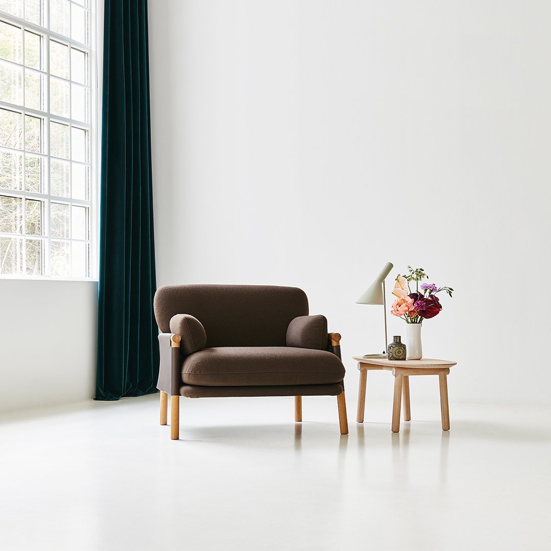 Erik Jorgensen Savannah Lounge Chair - Modern Mid-Century Accent Chair for Living Room, Bedroom & Office - Premium Comfort Seating for Home Decor