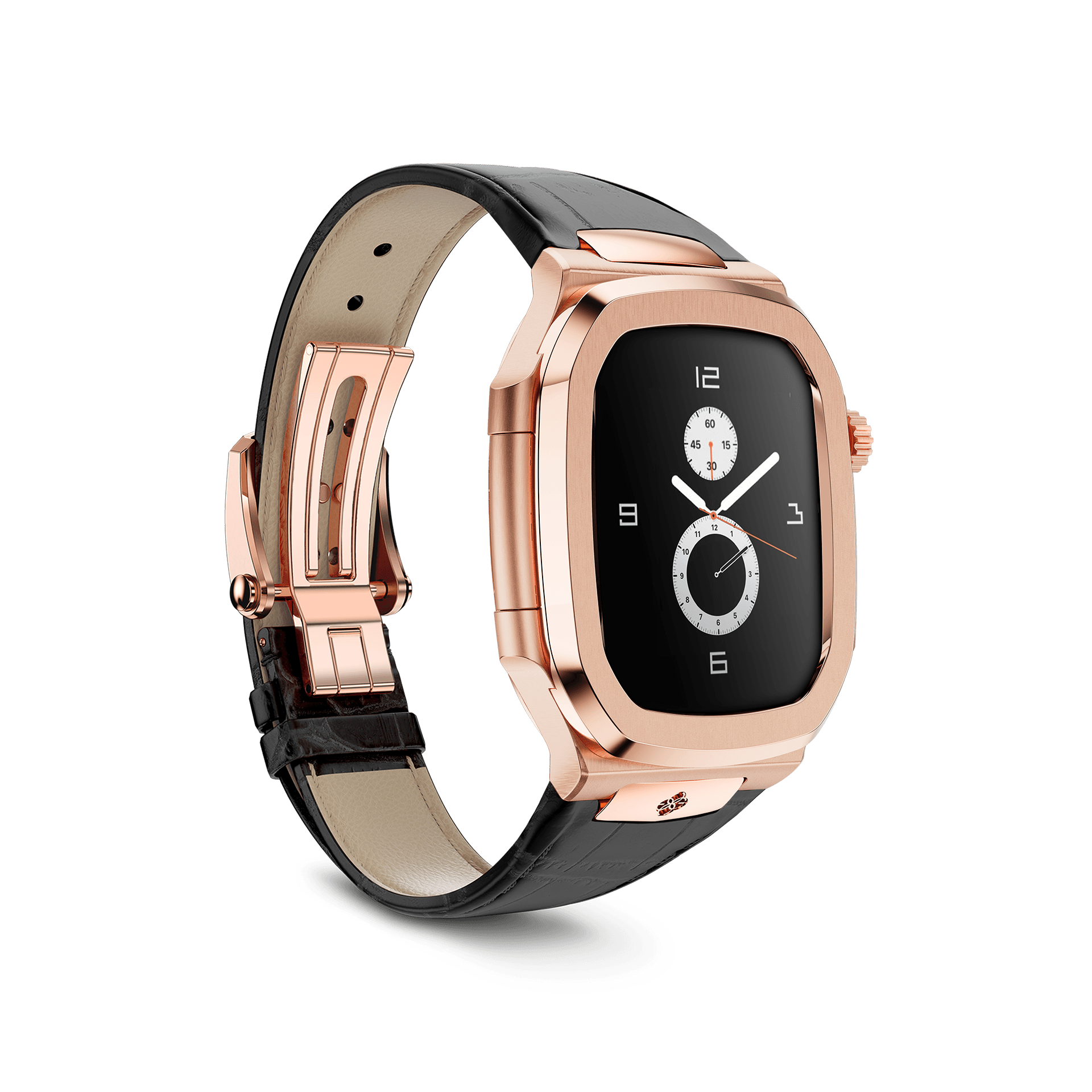 Apple Watch Case ROL45 - Rose Gold Protective Cover for Women & Men, Durable & Slim Fit for Daily Wear, Workout & Outdoor Activities