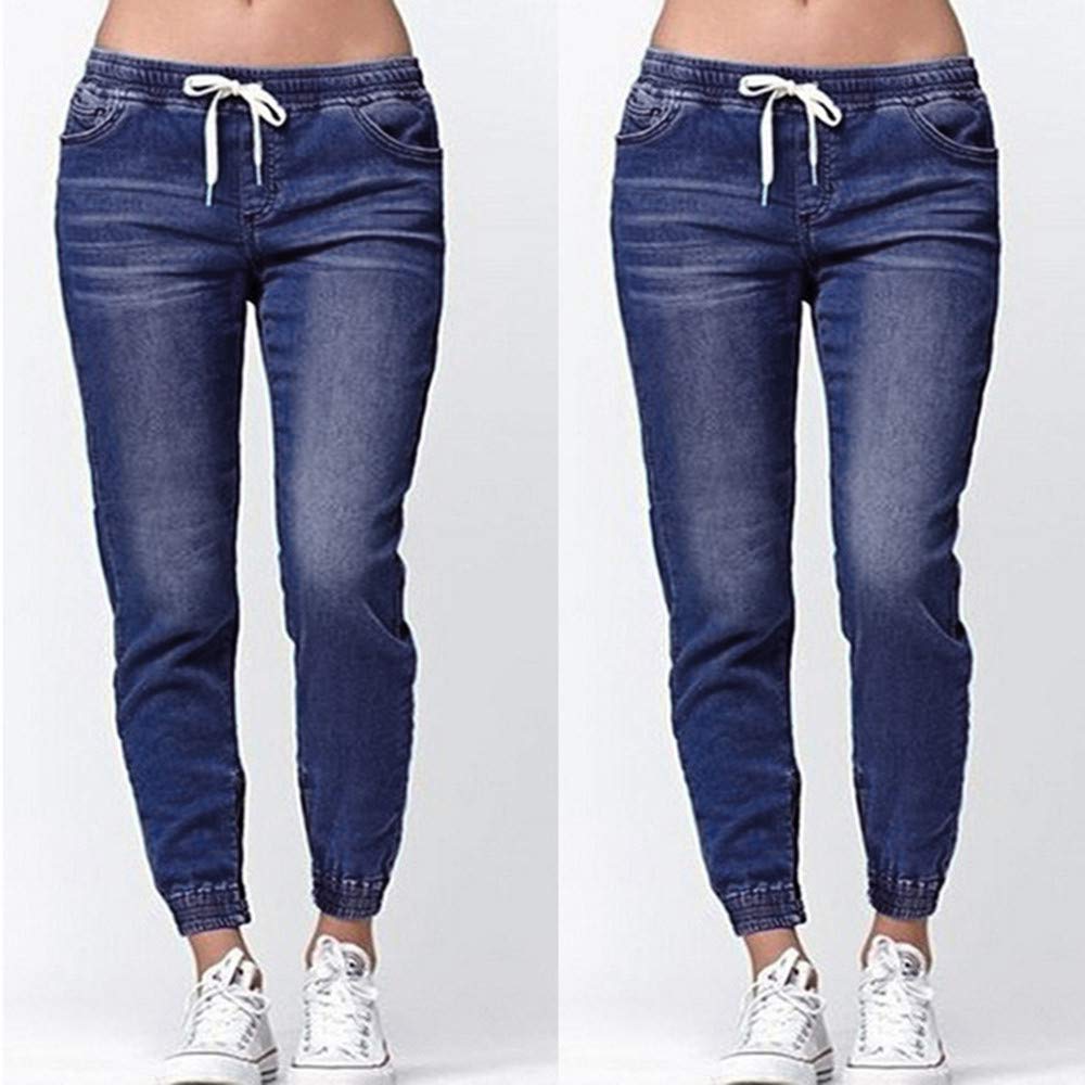 Trendy Stretch Slim High Waisted Jeans for Women - Plus Size Boot Cut Denim Pants for Everyday Wear & Casual Outfits