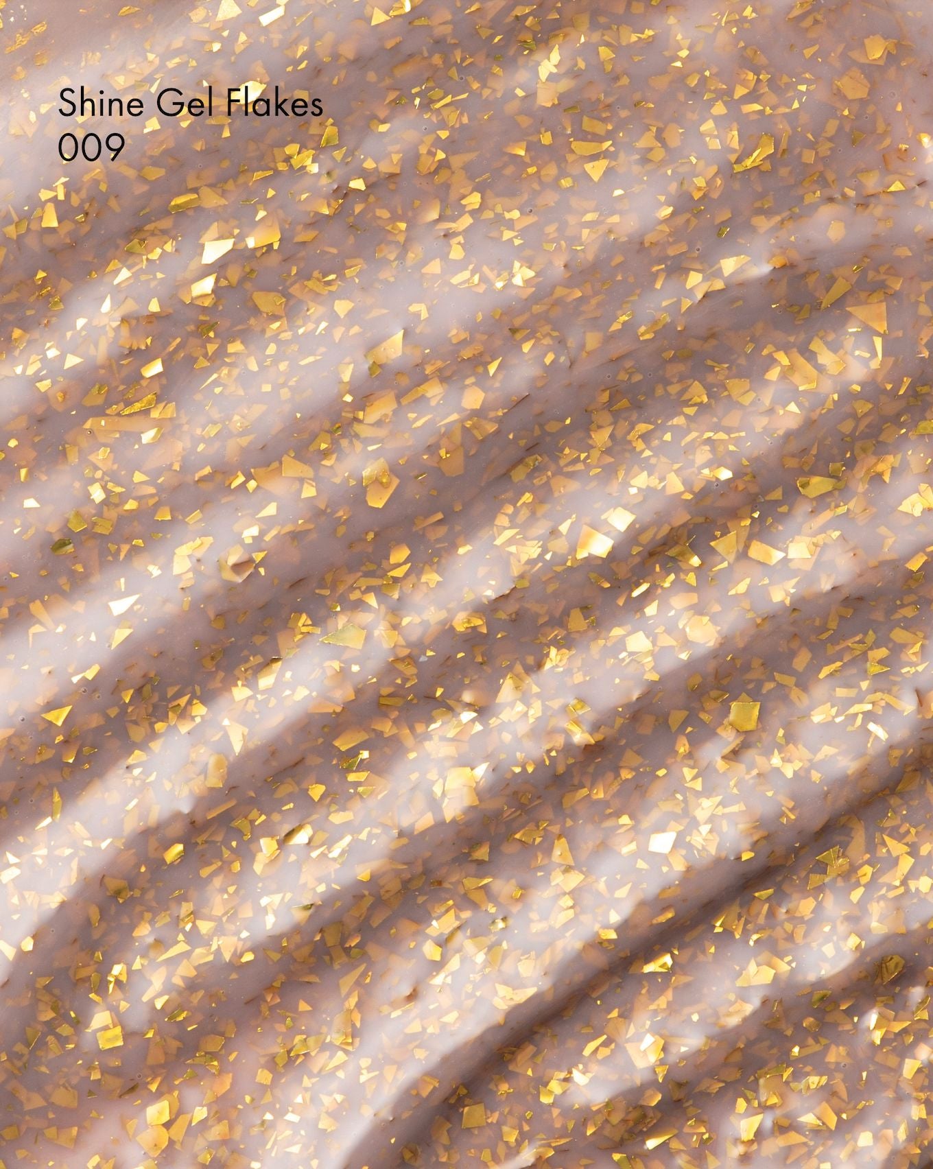 F.O.X Shine Gel Flakes 009 - Premium Nail Art Glitter for Gel Polish - Perfect for Manicures, Pedicures & DIY Nail Designs at Home or Salon