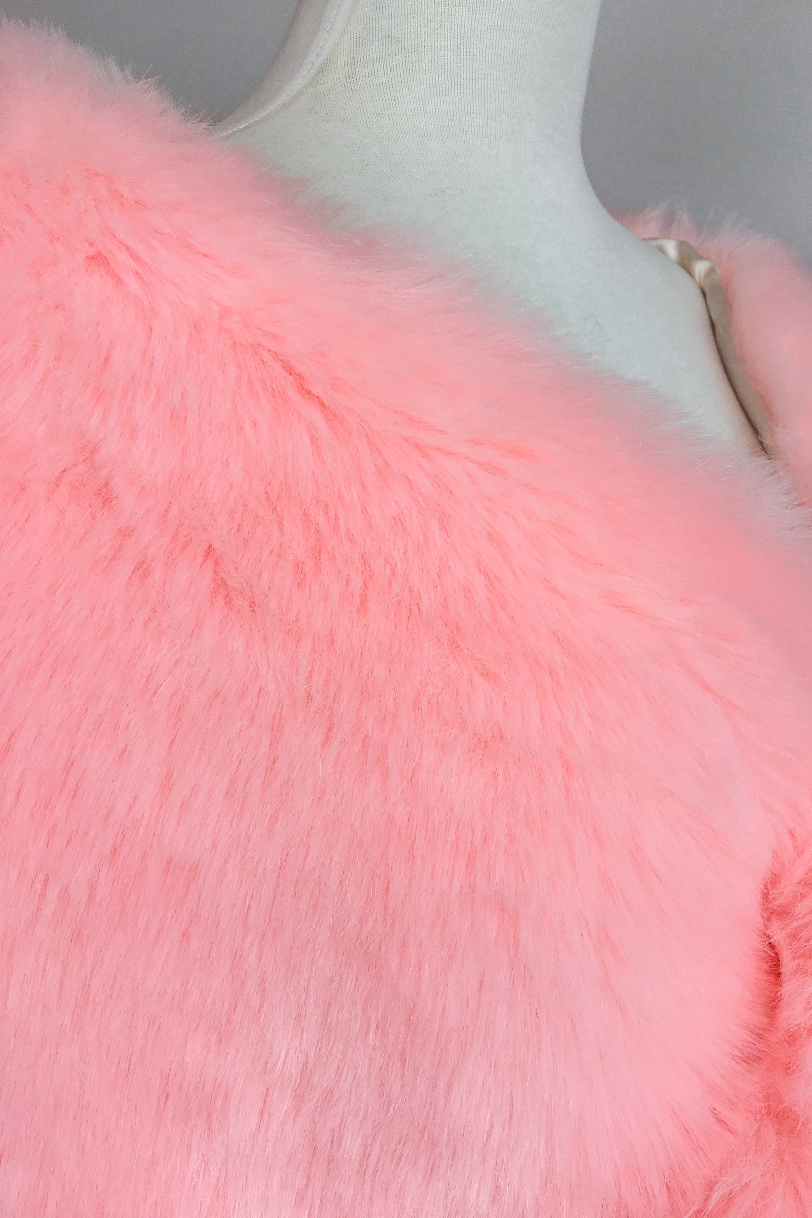 Stylish Pink Fur Shawl Wrap - Soft & Warm Winter Fashion Accessory for Women | Perfect for Parties, Weddings & Cold Weather Outfits
