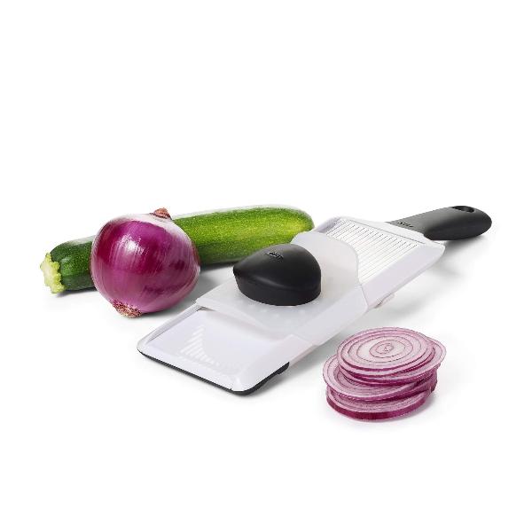 OXO Good Grips Mandoline Slicer - Adjustable Stainless Steel Vegetable & Fruit Slicer for Kitchen - Perfect for Salads, Chips, and Meal Prep