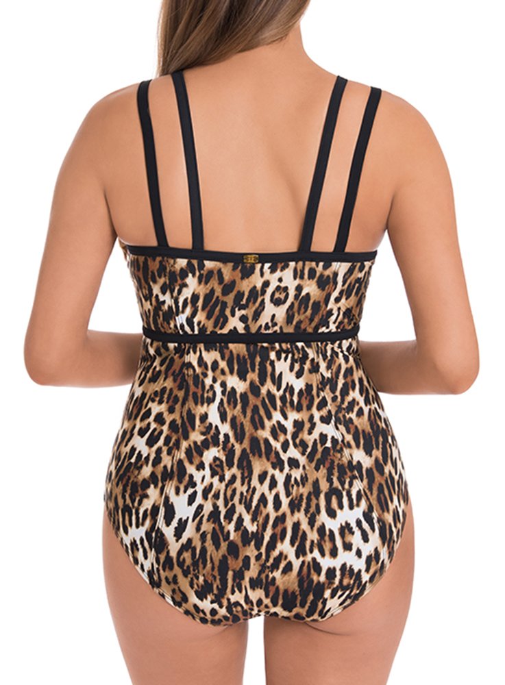 Women's One Piece Swimsuit - Never Say Never Design | Sexy Bathing Suit for Beach, Pool & Vacation | Plus Size Swimwear for Women