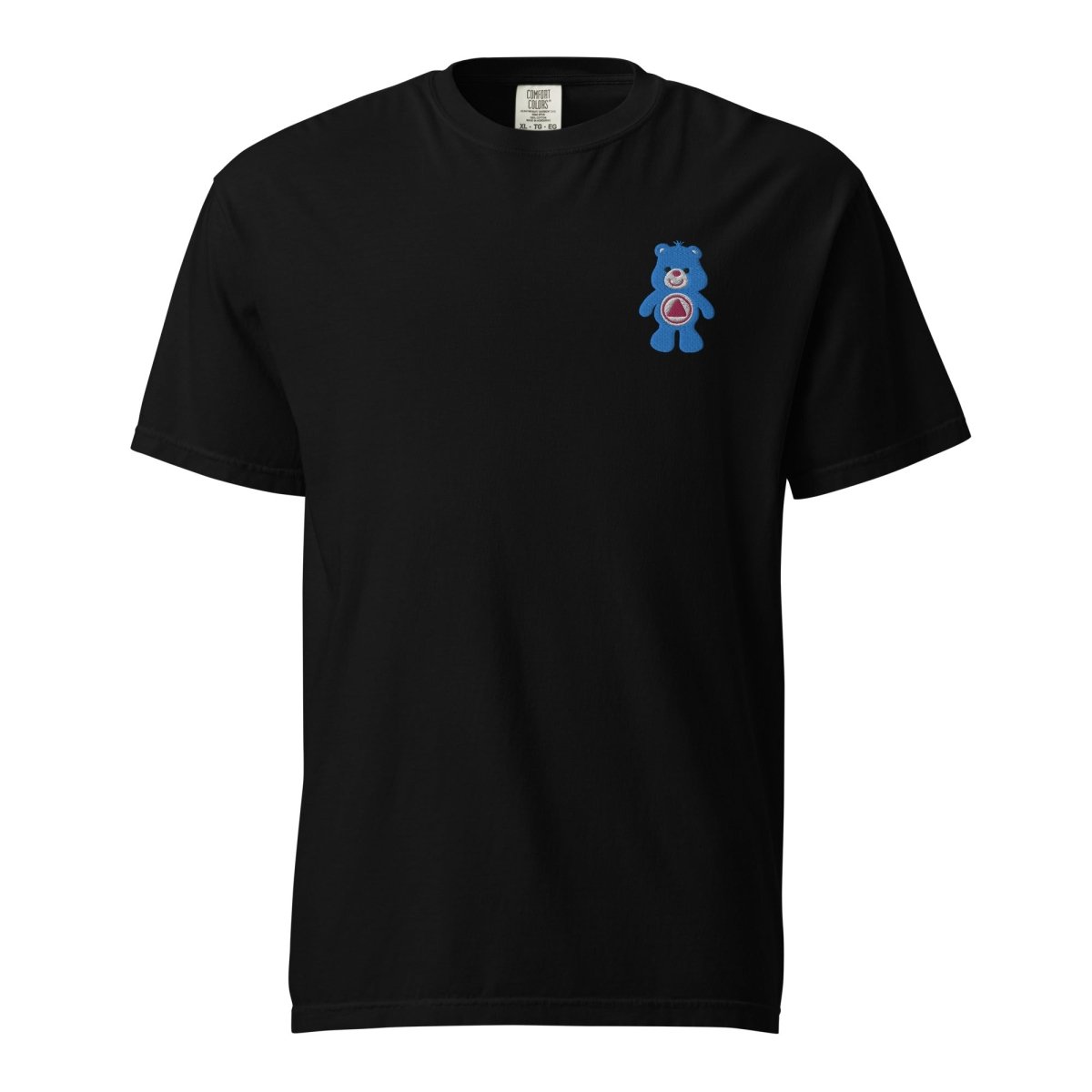 Serenity Cub Embroidered Unisex Heavyweight Cotton T-Shirt - Comfortable Casual Wear for Men & Women - Perfect for Everyday Outfits, Street Style and Lounge Wear