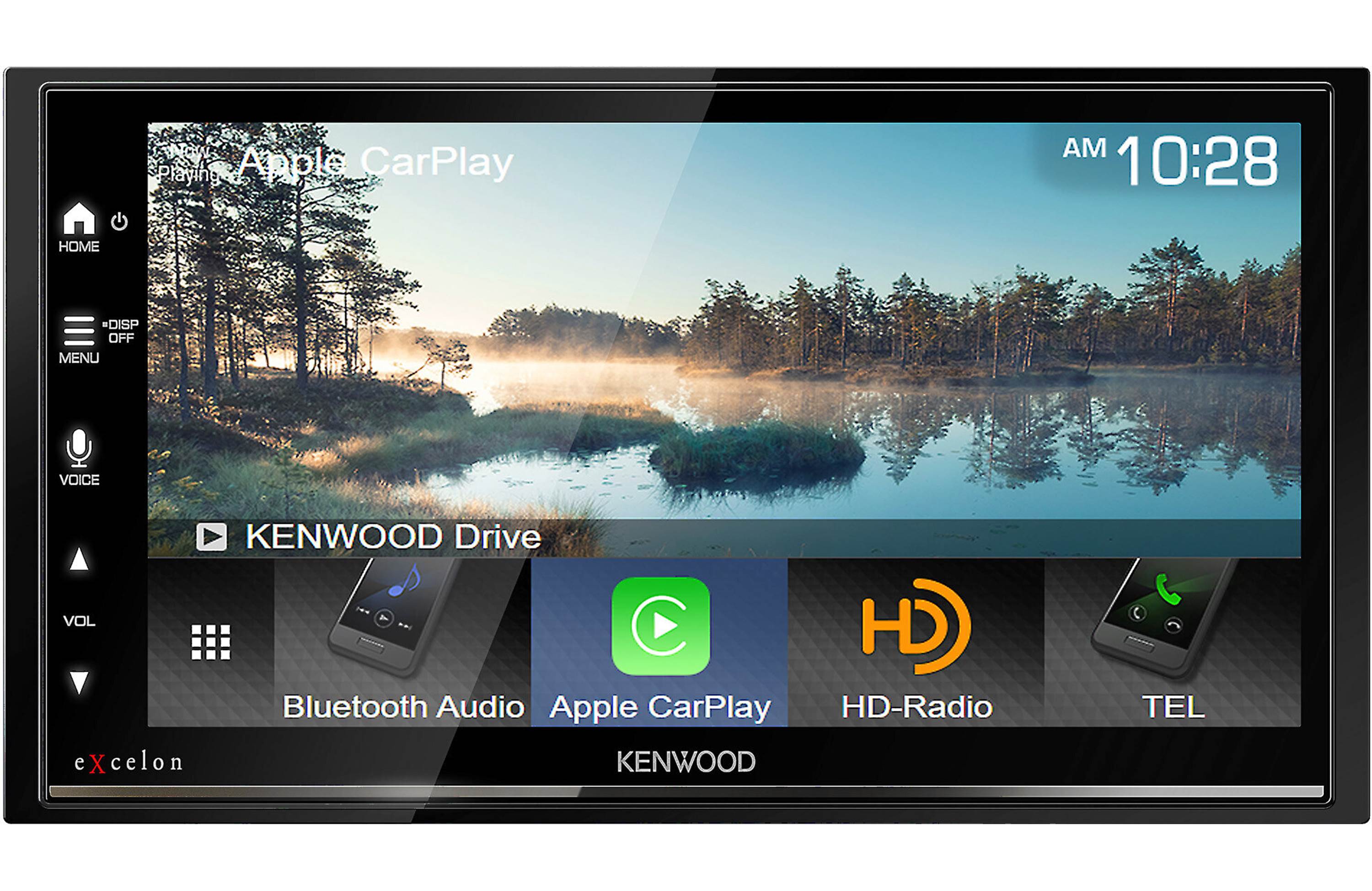 Kenwood Excelon DMX709S Digital Multimedia Receiver with Apple CarPlay & Android Auto - Premium Car Stereo for Seamless Music Streaming & Hands-Free Calling
