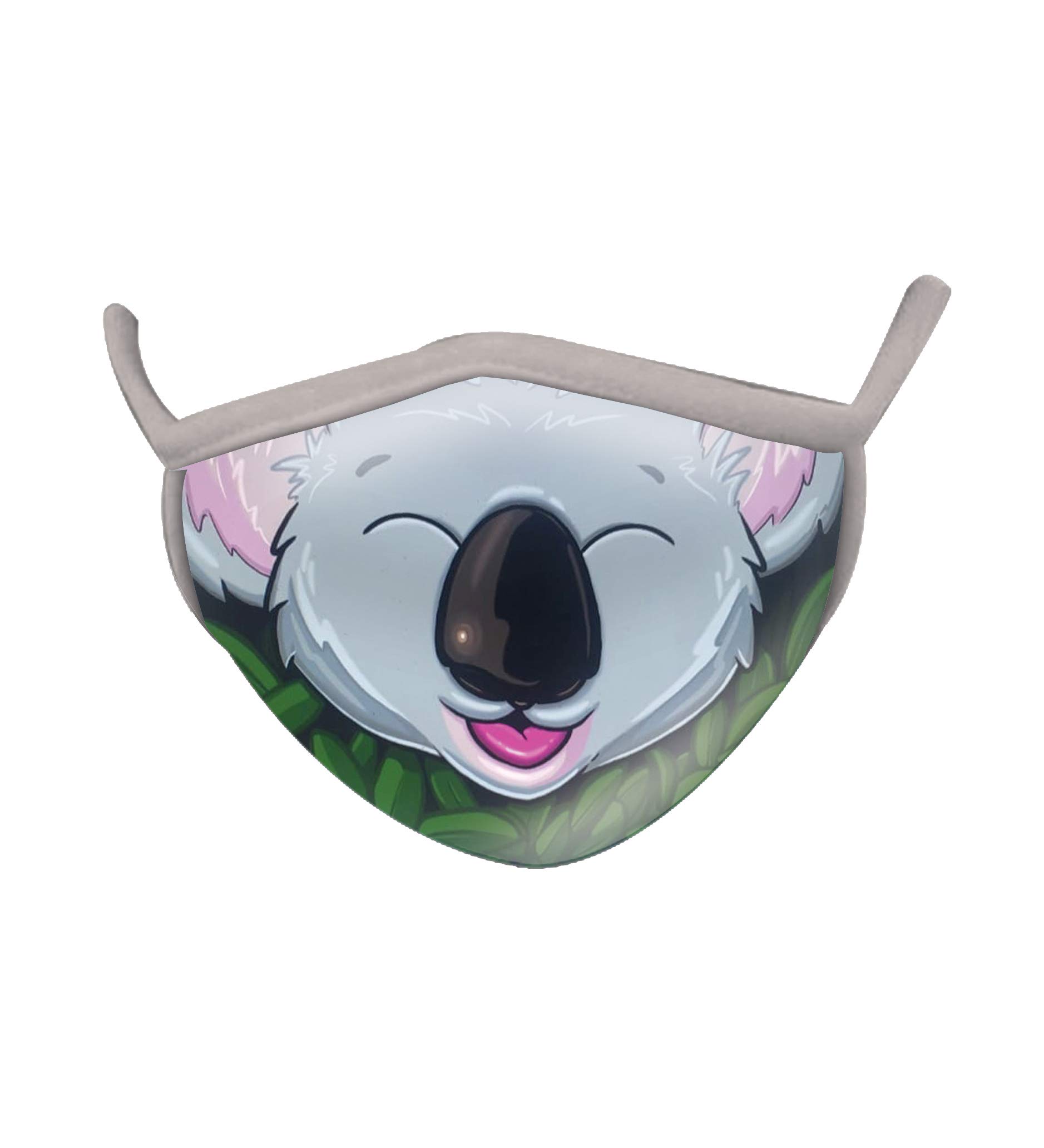 Wild Republic Wild Smiles Reusable Washable Half Face Mask - Comfortable & Breathable for Outdoor Activities, Travel & Daily Protection