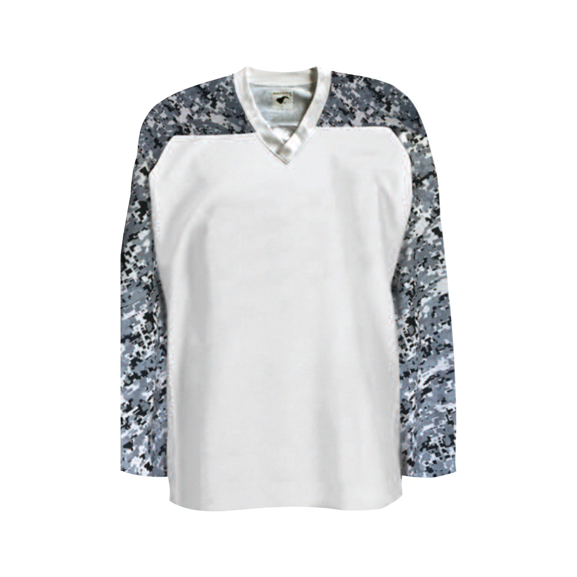 Pearsox Air Mesh Hockey Jersey - Breathable & Lightweight White Camo Hockey Shirt for Men - Perfect for Ice Hockey, Street Hockey & Sports Training