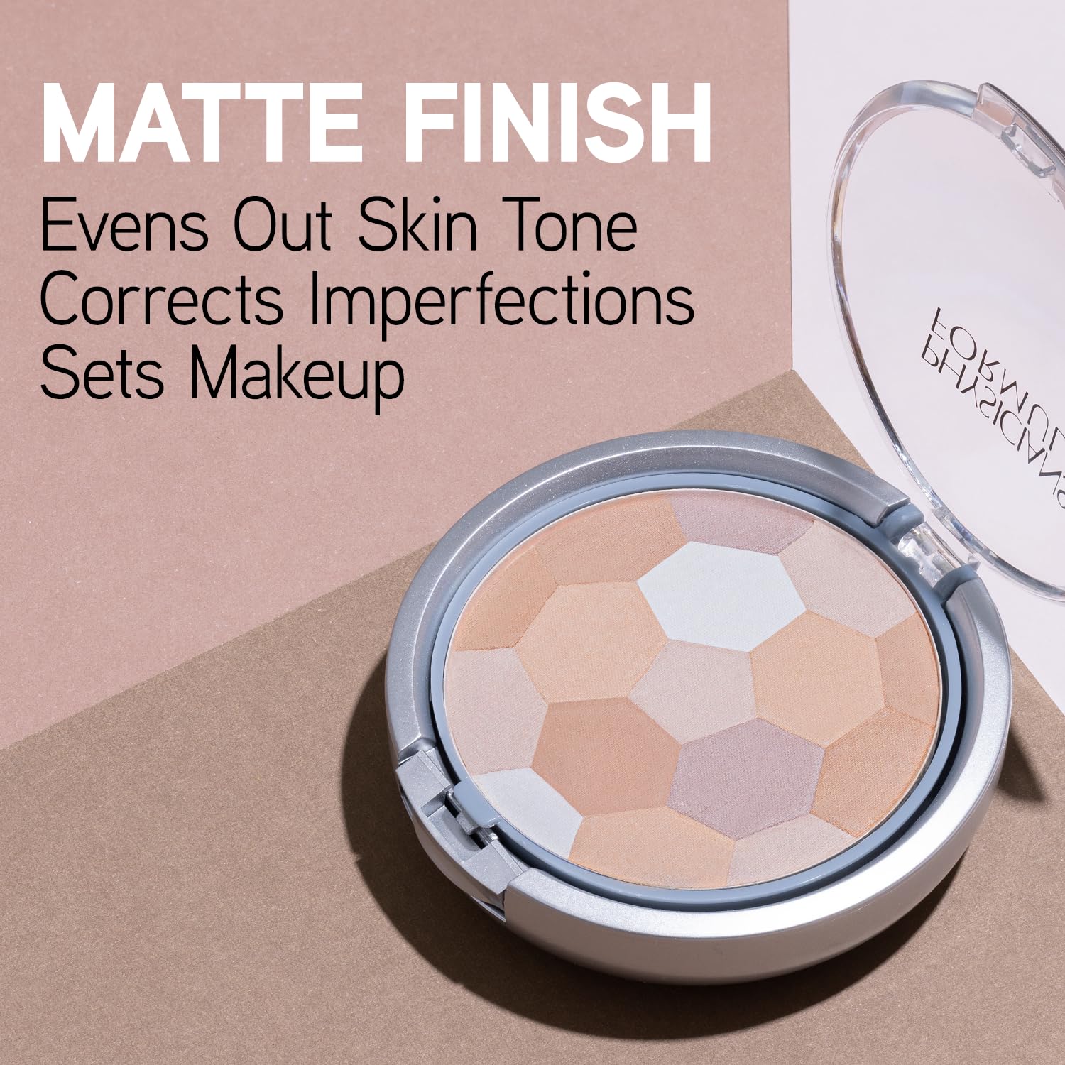 Physicians Formula Multi-Colored Pressed Finishing Powder - Translucent Setting Powder Palette for Natural Coverage | Dermatologist & Clinically Tested | Perfect for Daily Makeup & Professional Contouring