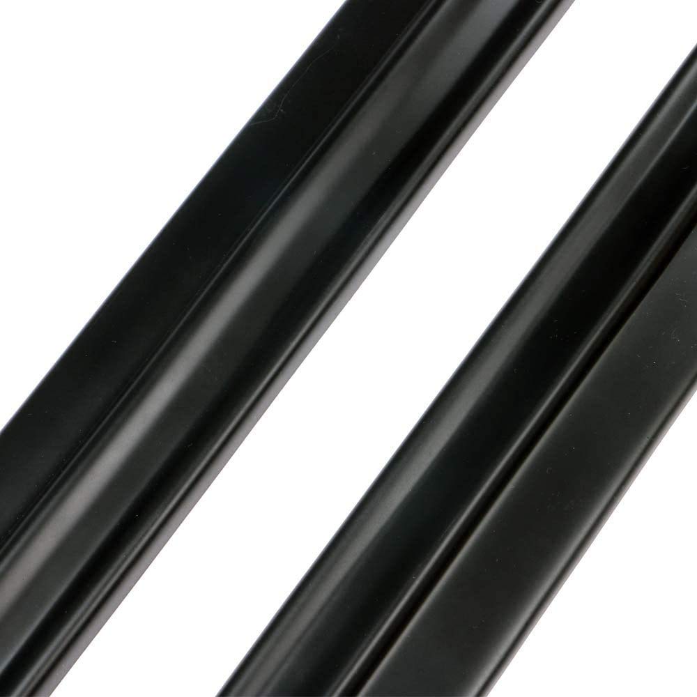 FREEMOTOR802 Compatible With 2015-2023 Dodge Challenger SXT Side Skirts - SXT Style Unpainted Black PP Rocker Panels - Perfect for Car Customization & Body Protection