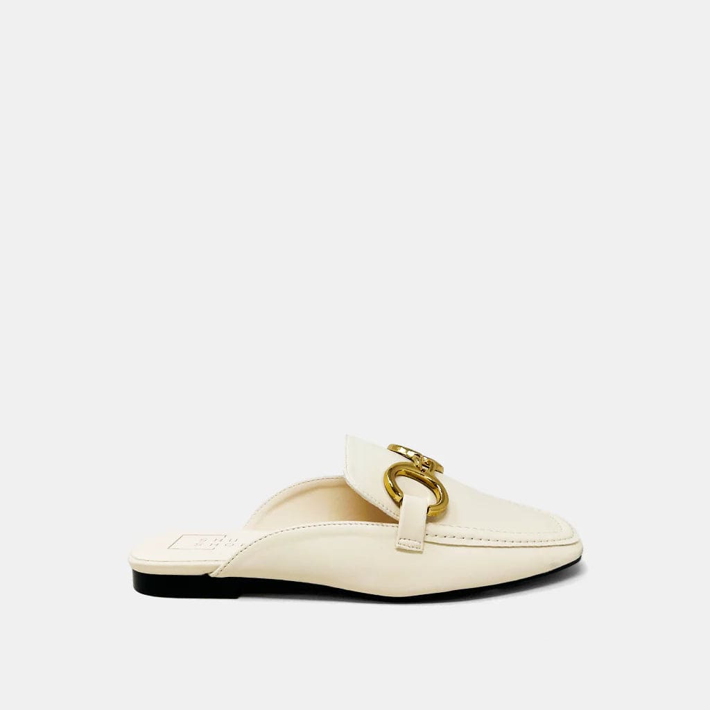 Shu Shop Andromeda Cream Loafers for Women - Comfortable Slip-On Casual Shoes - Perfect for Office, Travel & Everyday Wear