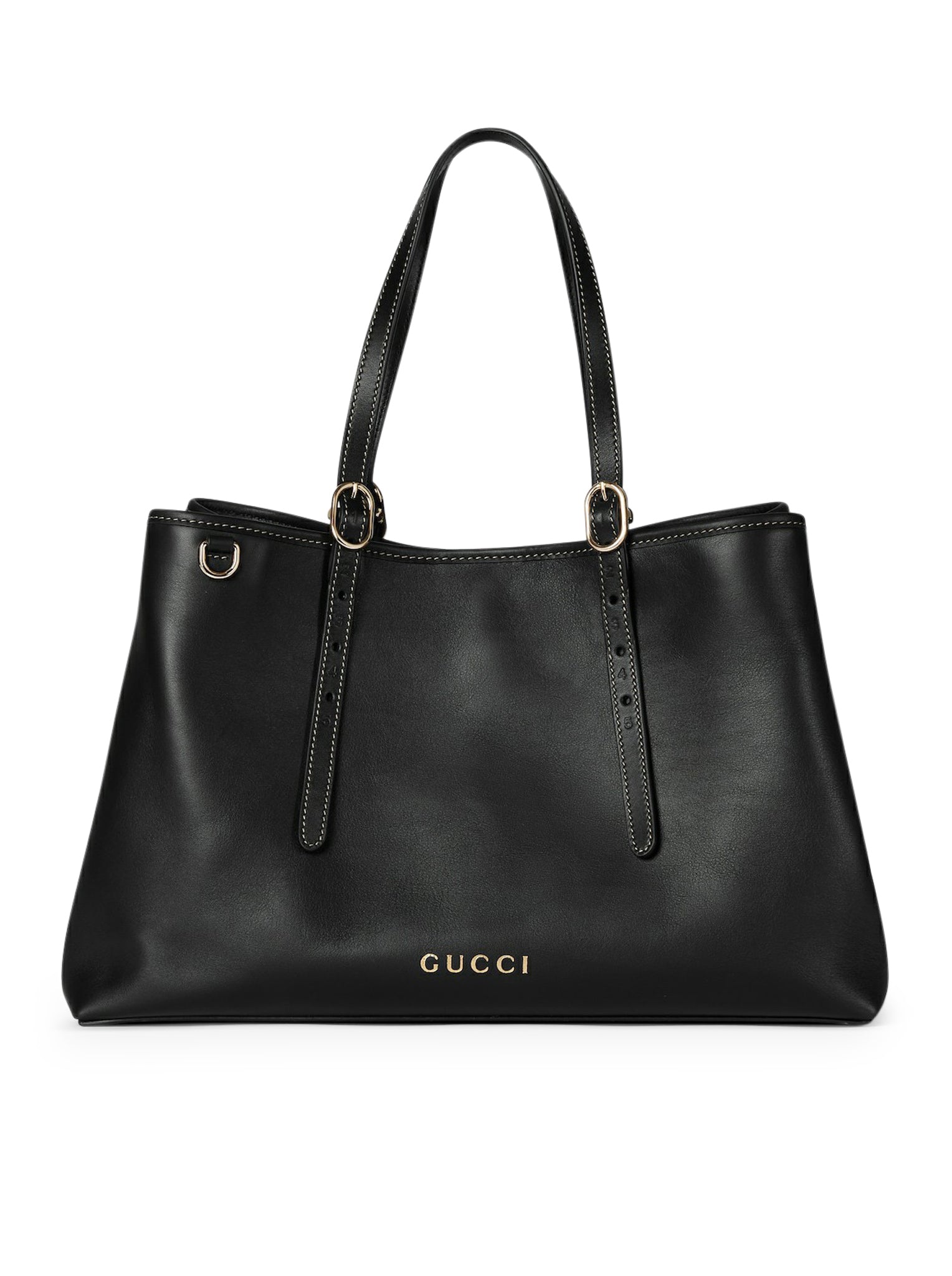 GG Emblem Medium Size Shopping Bag - Stylish & Durable Tote for Groceries, Work, or Beach - Perfect Reusable Shopping Bag for Women & Men