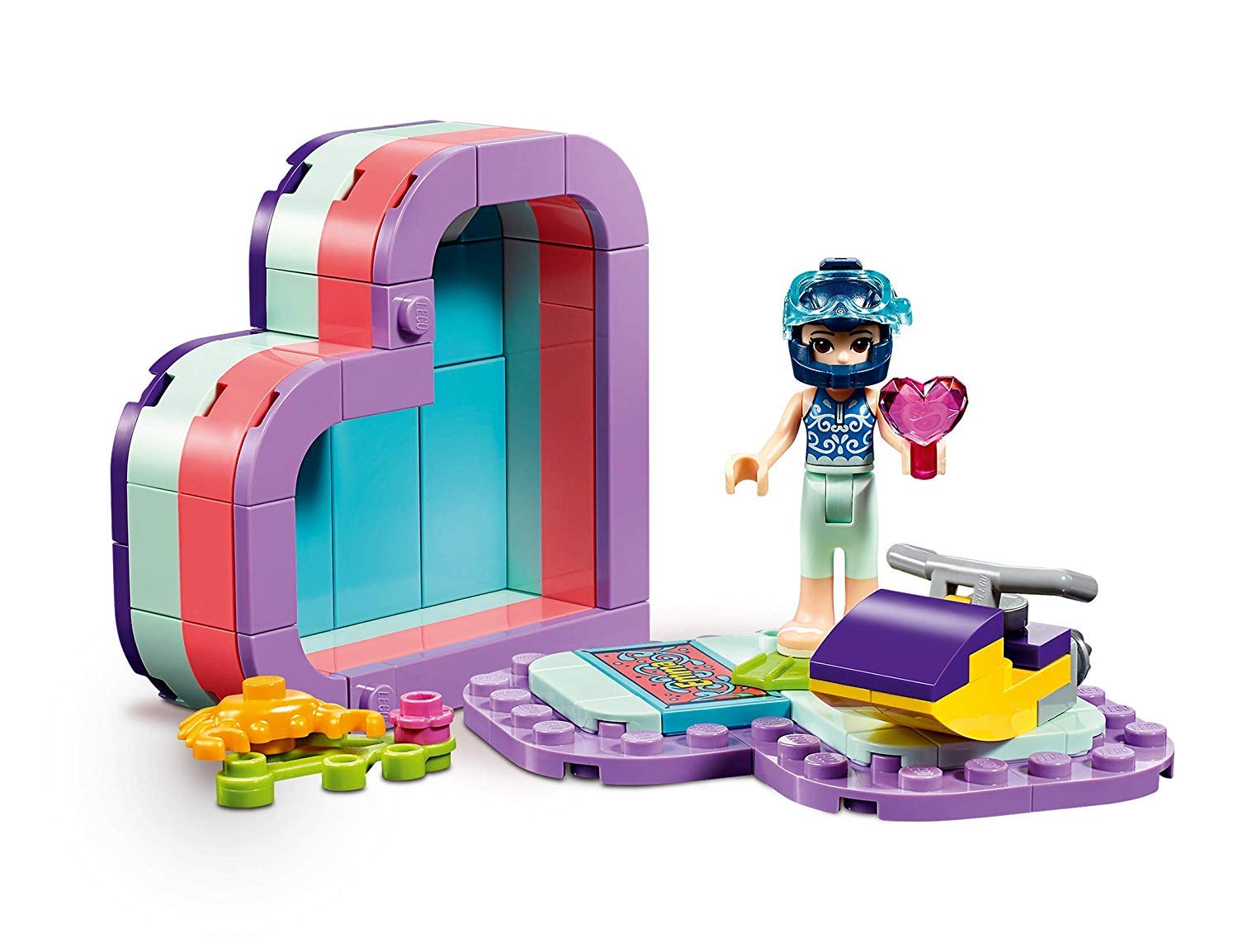 LEGO® Friends Emma's Summer Box Toy for Girls and Boys Ages 6+ | 86 Pieces Set 41385 | Creative Building Fun for Playtime & Birthday Gifts