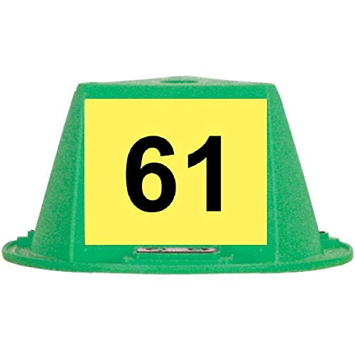 Green - Numbered 61-70