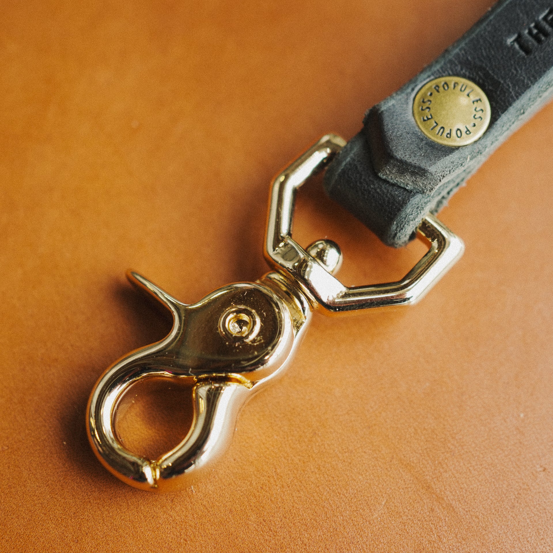 The Smith Fob Keychain - Sleek Black Key Ring for Home, Office & Car Keys | Durable & Stylish Key Holder for Everyday Use