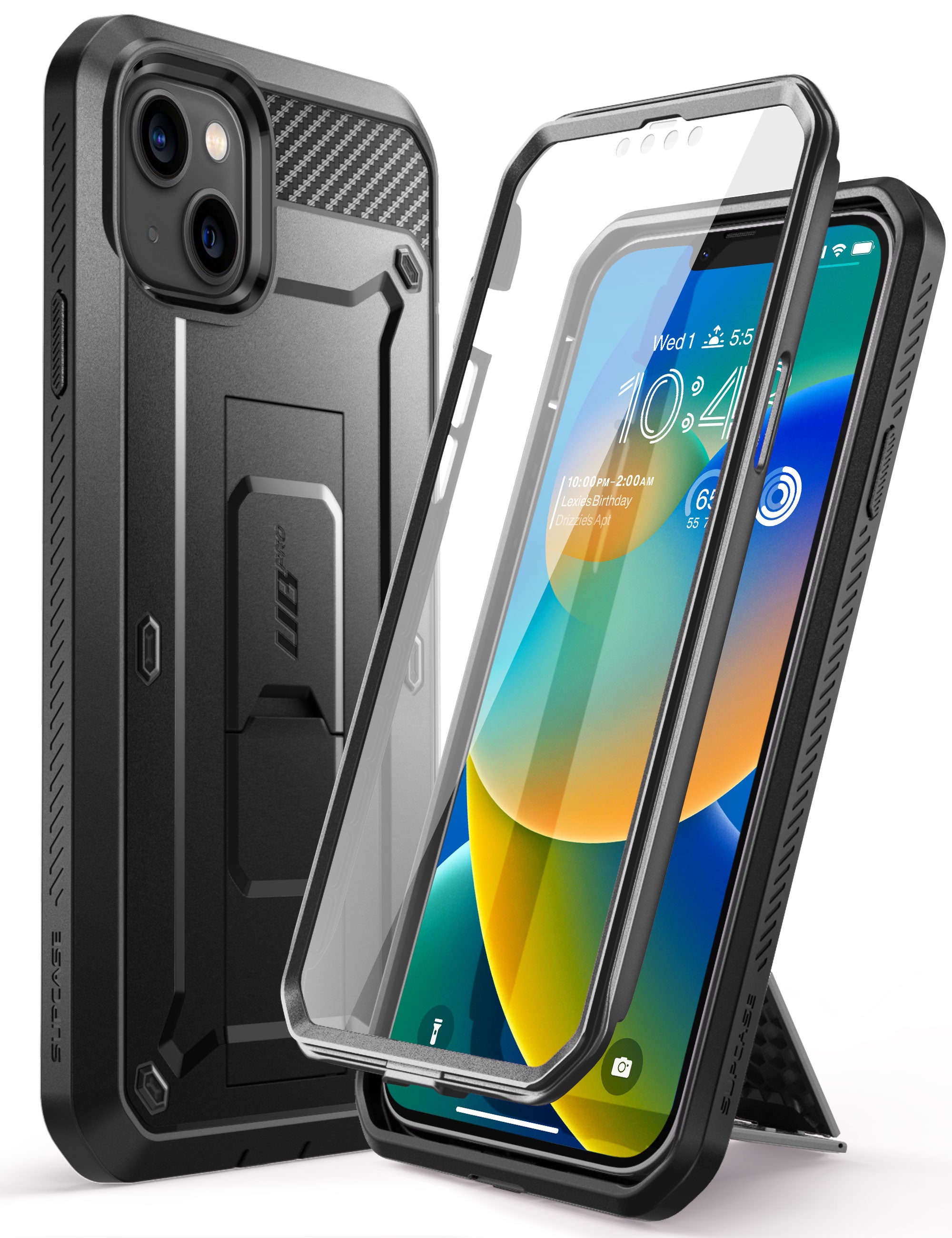 iPhone 14 Plus 6.7 inch Shockproof Case - Unicorn Beetle PRO Heavy Duty Rugged Protective Cover (Black) | Perfect for Outdoor, Construction & Extreme Sports Protection