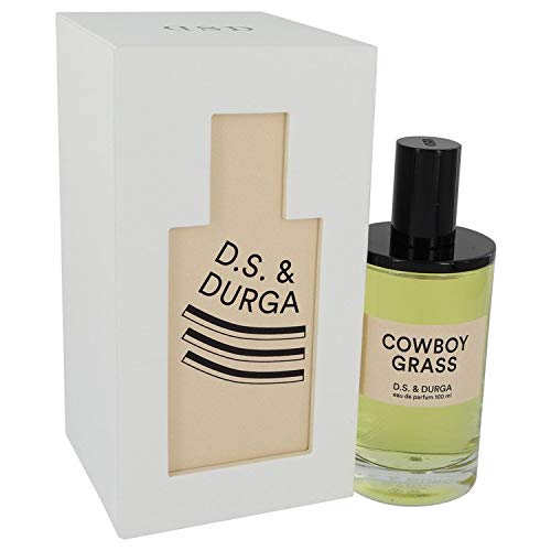 D.S. & Durga Cowboy Grass Eau De Parfum Spray for Men - 3.4 oz Woody Aromatic Cologne | Western-Inspired Scent for Daytime Adventures & Outdoor Activities