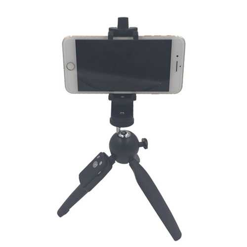 Bakeey™ 360° Rotatable Stretchable Phone Tripod Mount Clip - Compatible with iPhone, Xiaomi & Smartphones - Perfect for Vlogging, Live Streaming & Hands-Free Video Calls