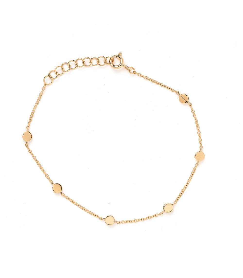 14K Gold Diamond Bracelet for Women - Elegant Disco Ball Pendant Chain Bracelet - Perfect for Parties, Weddings & Special Occasions