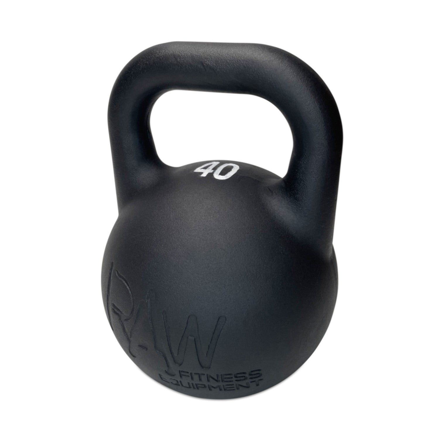 Premium 40KG Black Competition Kettlebell - Ideal for CrossFit, Strength Training & Home Gym Workouts