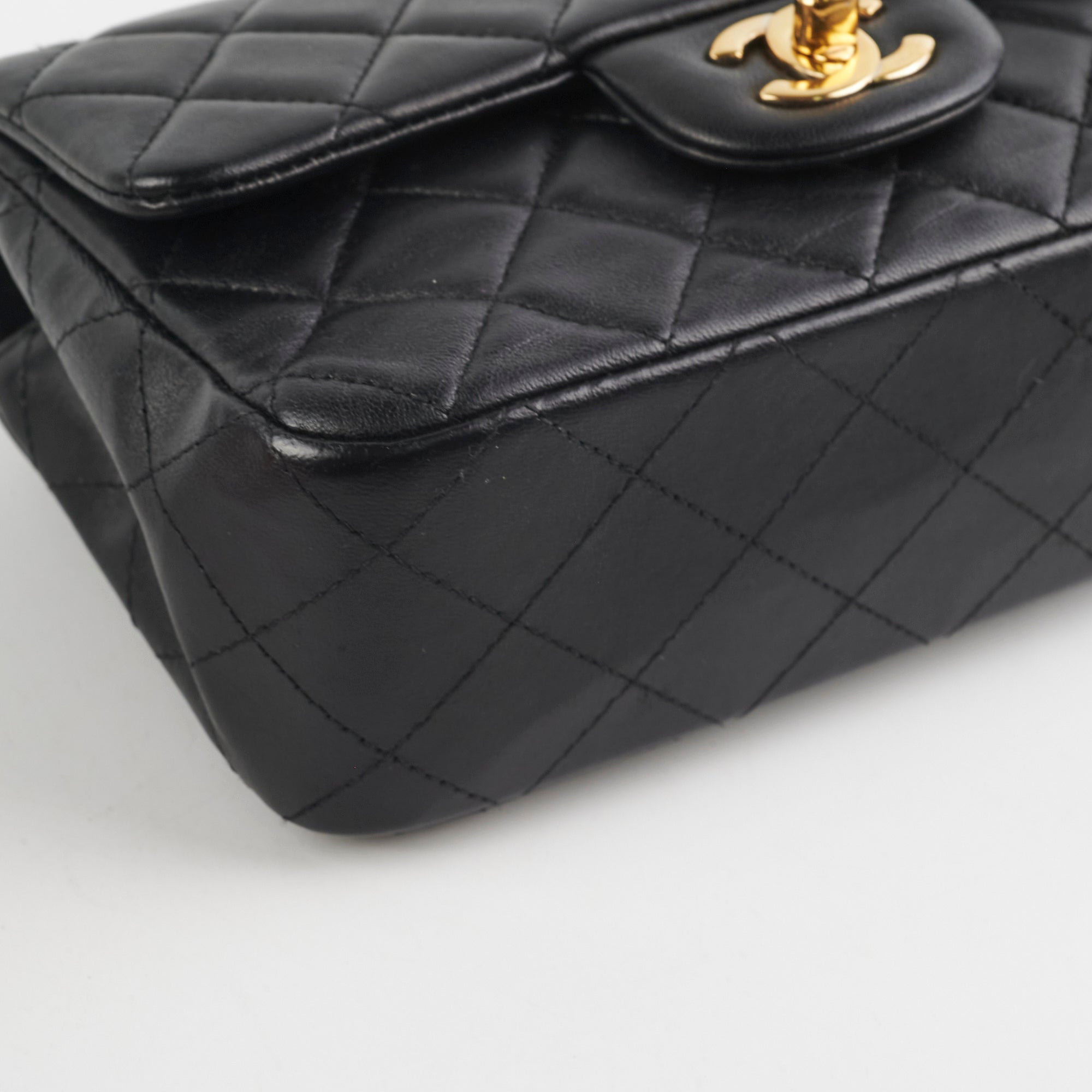Chanel Mini Rectangular Lambskin Black Crossbody Bag - Luxury Designer Handbag for Women | Perfect for Evening Events, Date Nights & Special Occasions