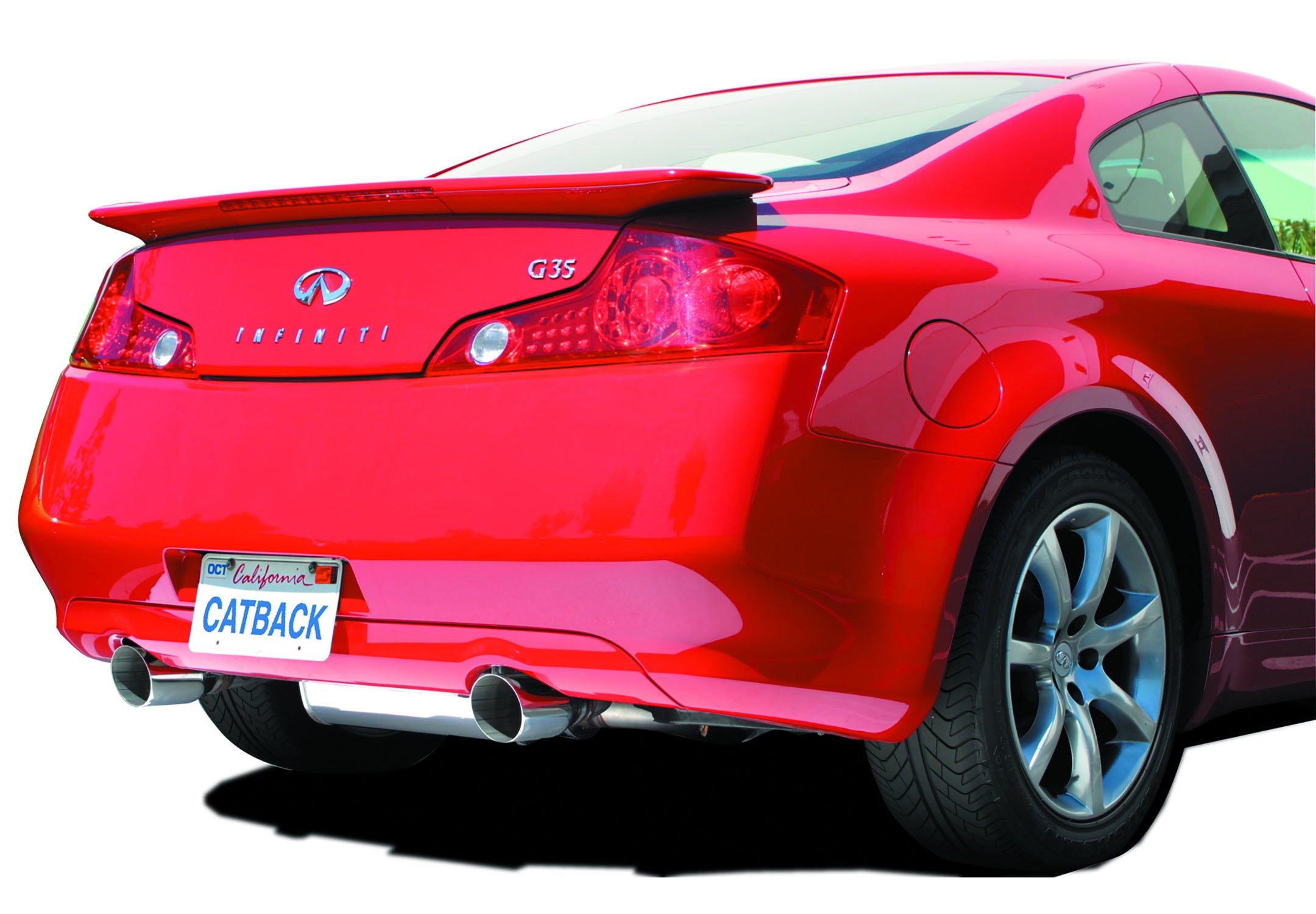 2003-2007 Infiniti G35 Coupe Performance Stainless Steel Exhaust System with Dual Wall Tips - 504360D - Upgrade Your Ride for Better Sound & Performance (Perfect for Street Racing & Car Enthusiasts)