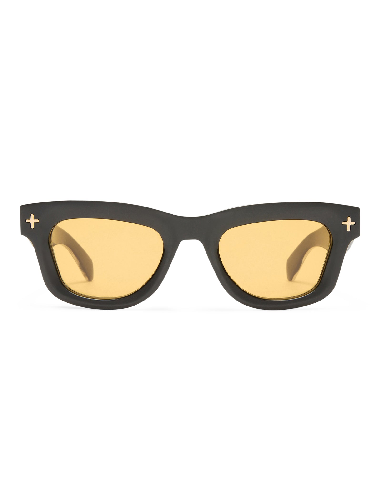 Goodsen Polarized Sunglasses for Men & Women - Black & Gold Frame, UV400 Protection - Perfect for Driving, Beach, and Outdoor Activities