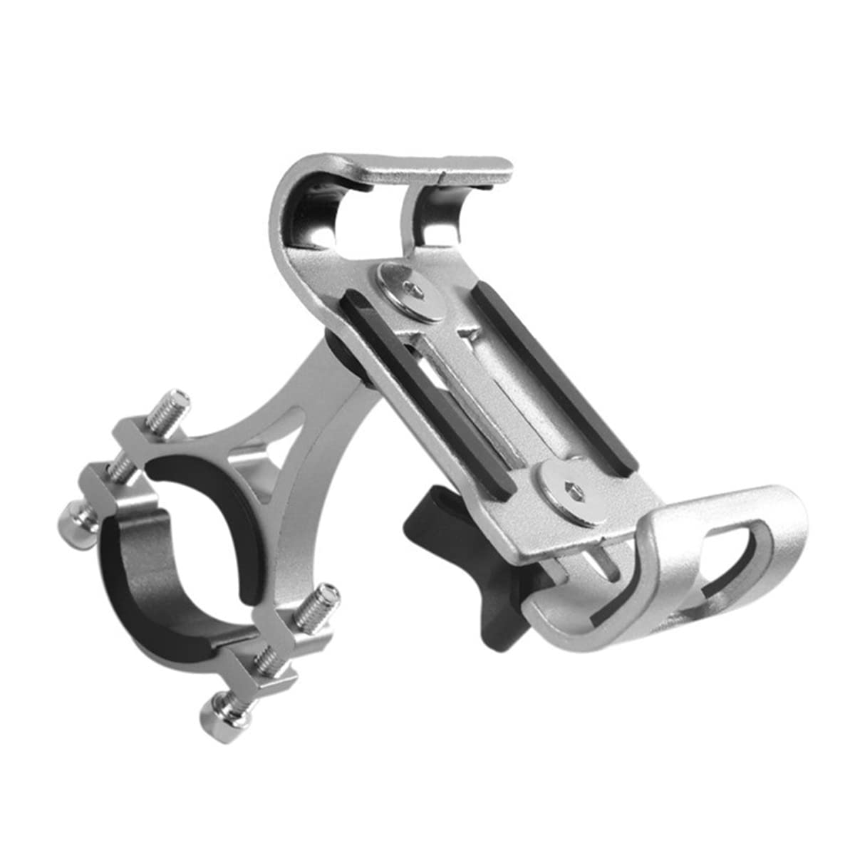 **AECBUY Universal Bike Phone Mount - Aluminum Alloy Motorcycle & Bicycle Phone Holder - Anti-Slip GPS Clip for iPhone, Samsung, Google Pixel - Perfect for Commuting, Off-Roading & Delivery Riders**