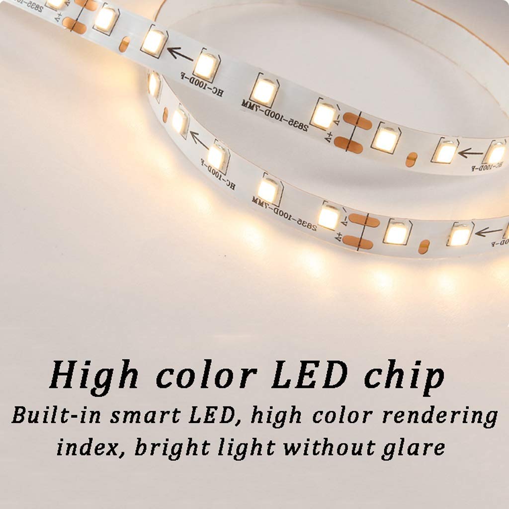 Modern LED Bathroom Mirror with Lights - 40cm White Vanity Mirror for Makeup & Shaving, Dimmable Backlit Cabinet Light - Perfect for Bathroom, Dressing Room & Salon (White Light)