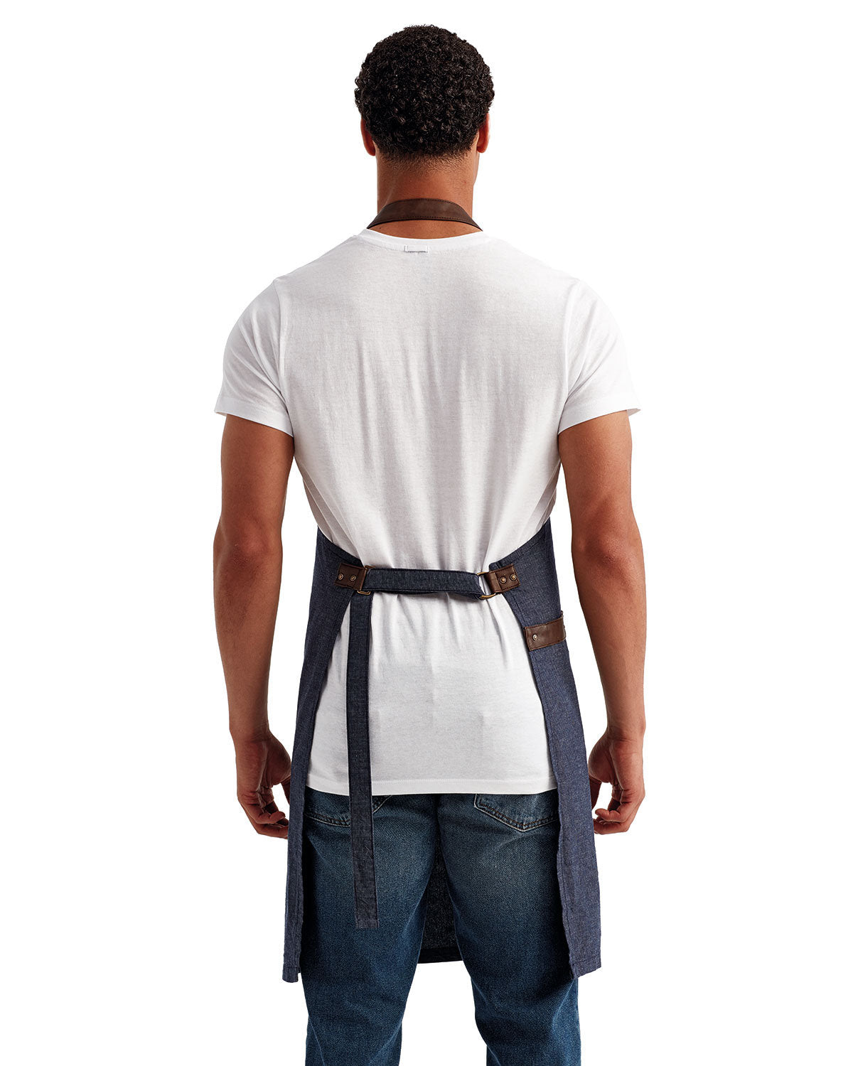 Reprime RP144 Unisex Annex Oxford Apron - Durable Work Apron for Cooking, Gardening & DIY Projects - Artisan Collection by Reprime
