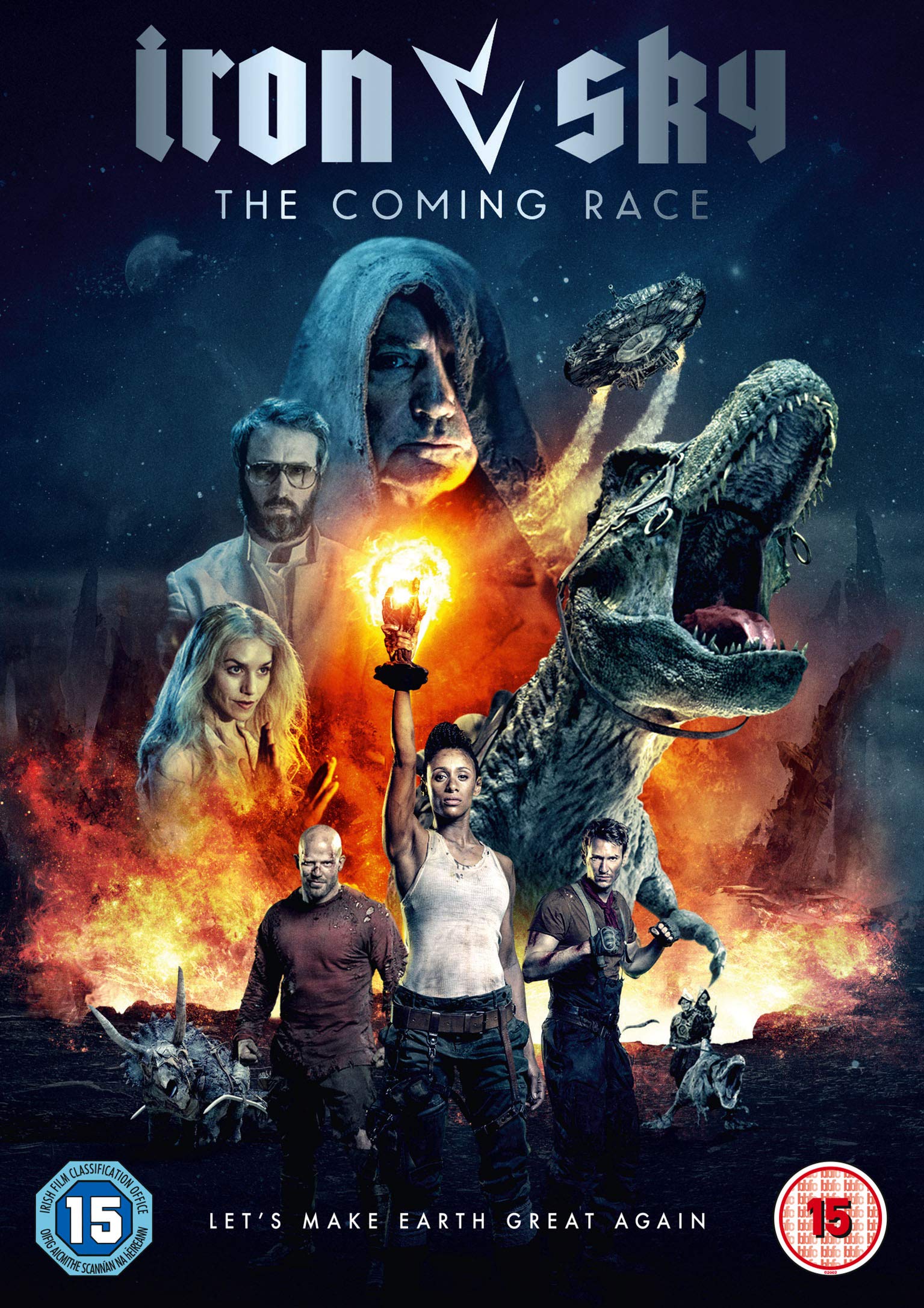 Iron Sky The Coming Race DVD | Sci-Fi Comedy Movie | Perfect for Movie Nights & Sci-Fi Fans