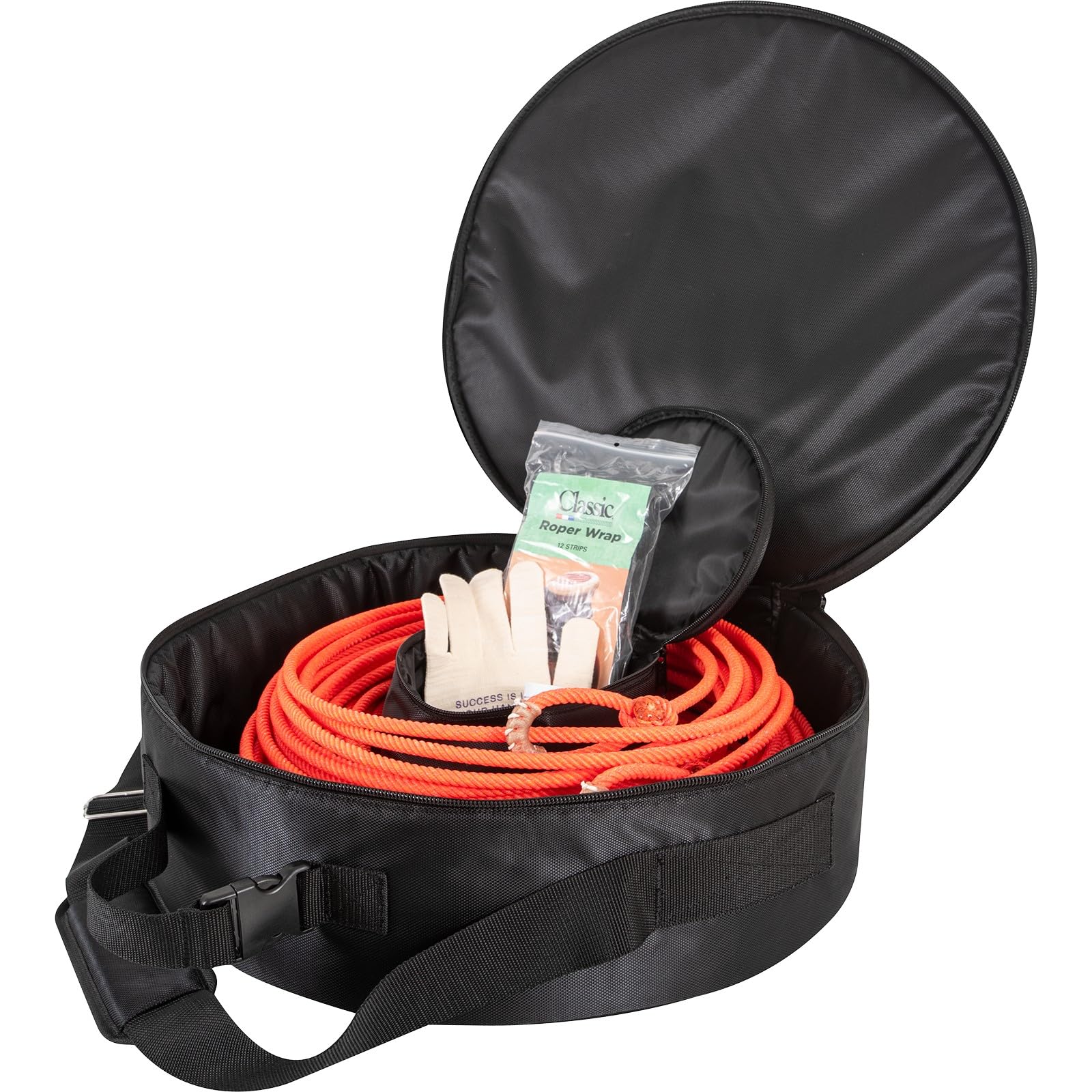 Rattler Rope Breakaway Rope Bag - Durable Black Climbing Gear for Rock Climbing, Bouldering & Outdoor Adventures