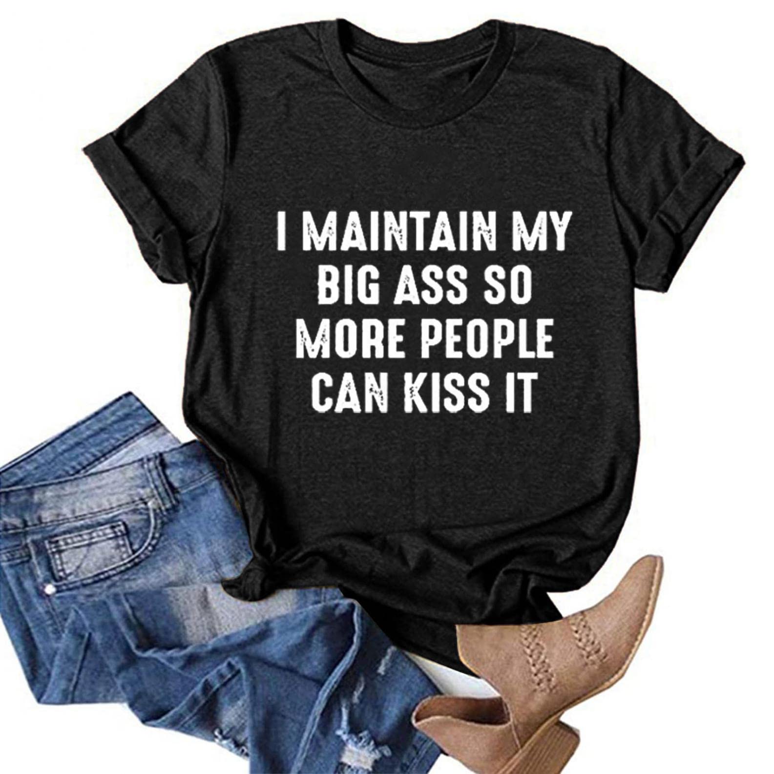 Funny Sarcastic T-Shirts for Women | Adult Humor Graphic Tee with Sassy Sayings | Perfect for Girls Night Out & Casual Wear