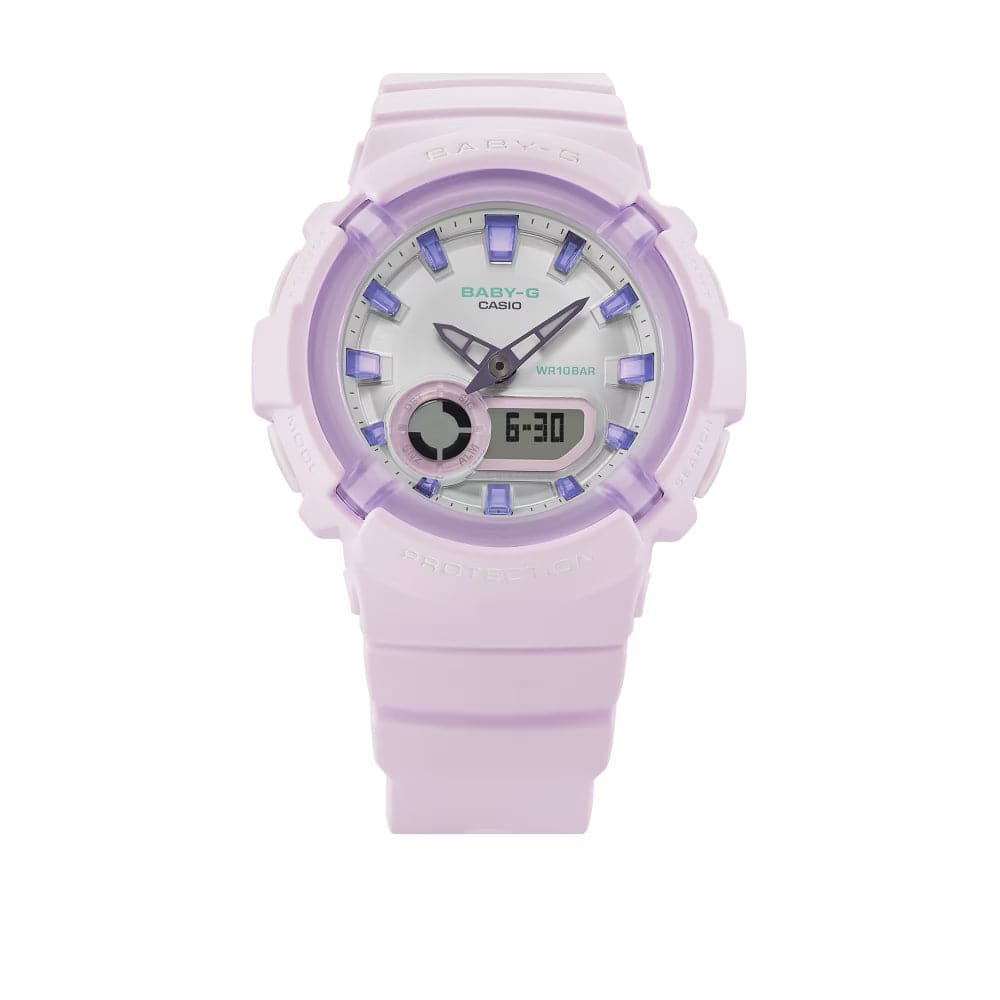 Casio Baby-G BGA-280SW-6ADR Analog Digital Purple Women's Watch - Stylish & Durable for Sports, Fitness & Everyday Wear