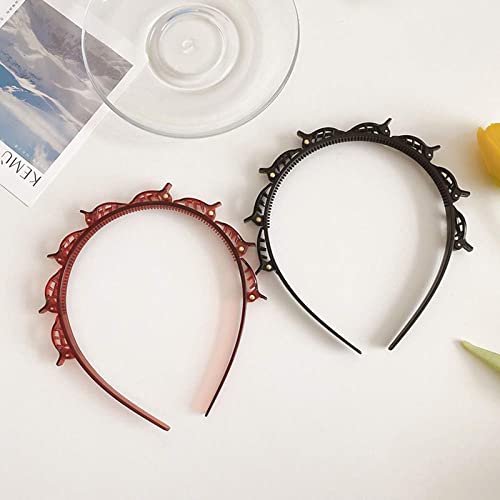 Belicia Hair Accessories for Women & Girls - 2 Pack Double Prong Alligator Clips & Barrettes for Thin or Thick Hair - Perfect for Makeup, Washing Face, Yoga, Workouts & Everyday Hairstyling