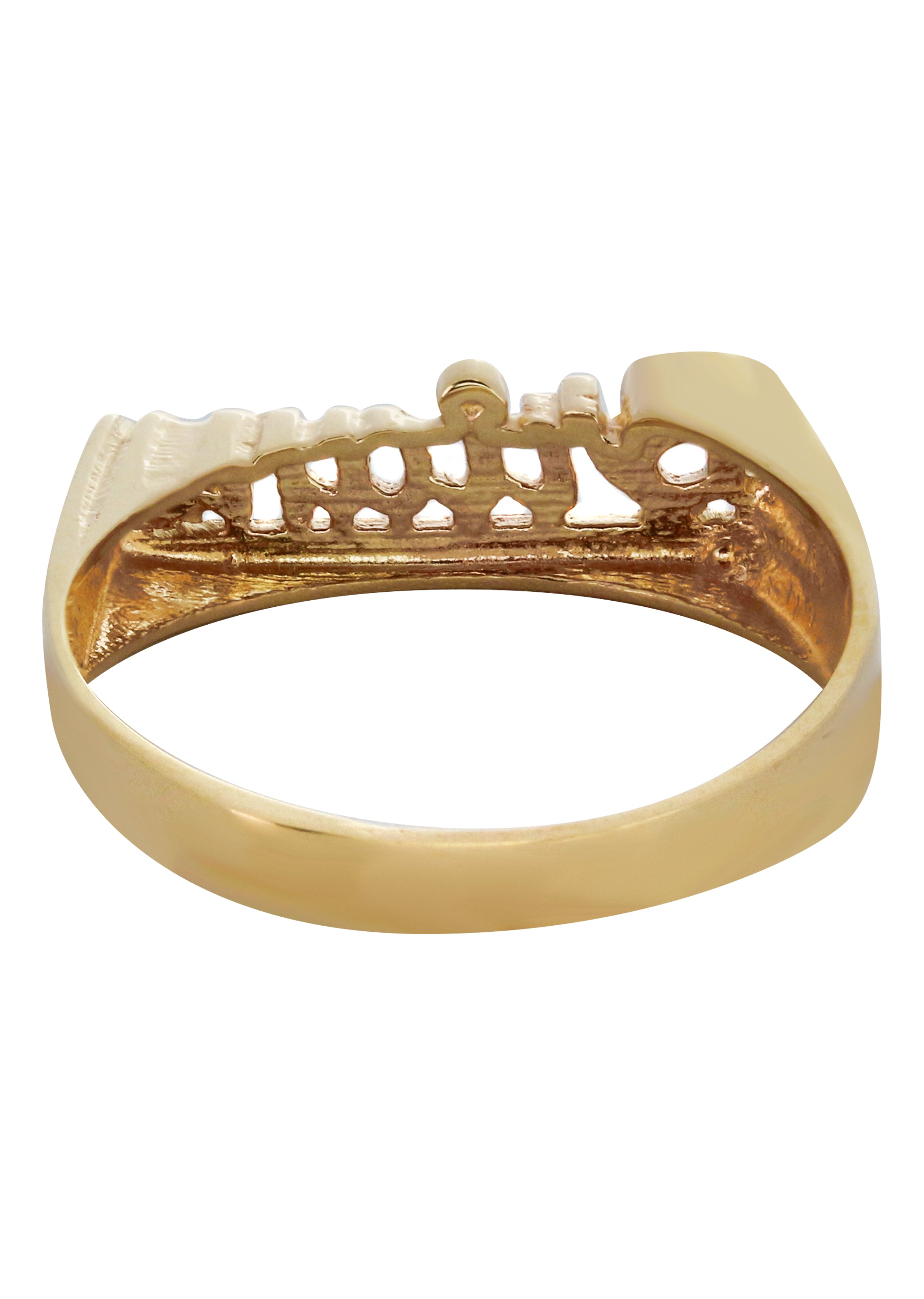 14K Gold Personalized Name Ring - Custom Engraved Jewelry for Women & Men - Perfect for Gifts, Anniversaries & Special Occasions - 2 Grams