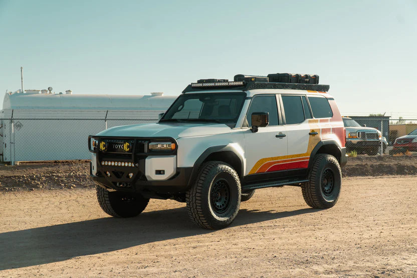 Rago Fabrication Heavy-Duty Roof Rack for 2024+ Toyota Land Cruiser 250 & Lexus GX 550 - Perfect for Off-Road Adventures, Camping Gear, and Outdoor Equipment Storage