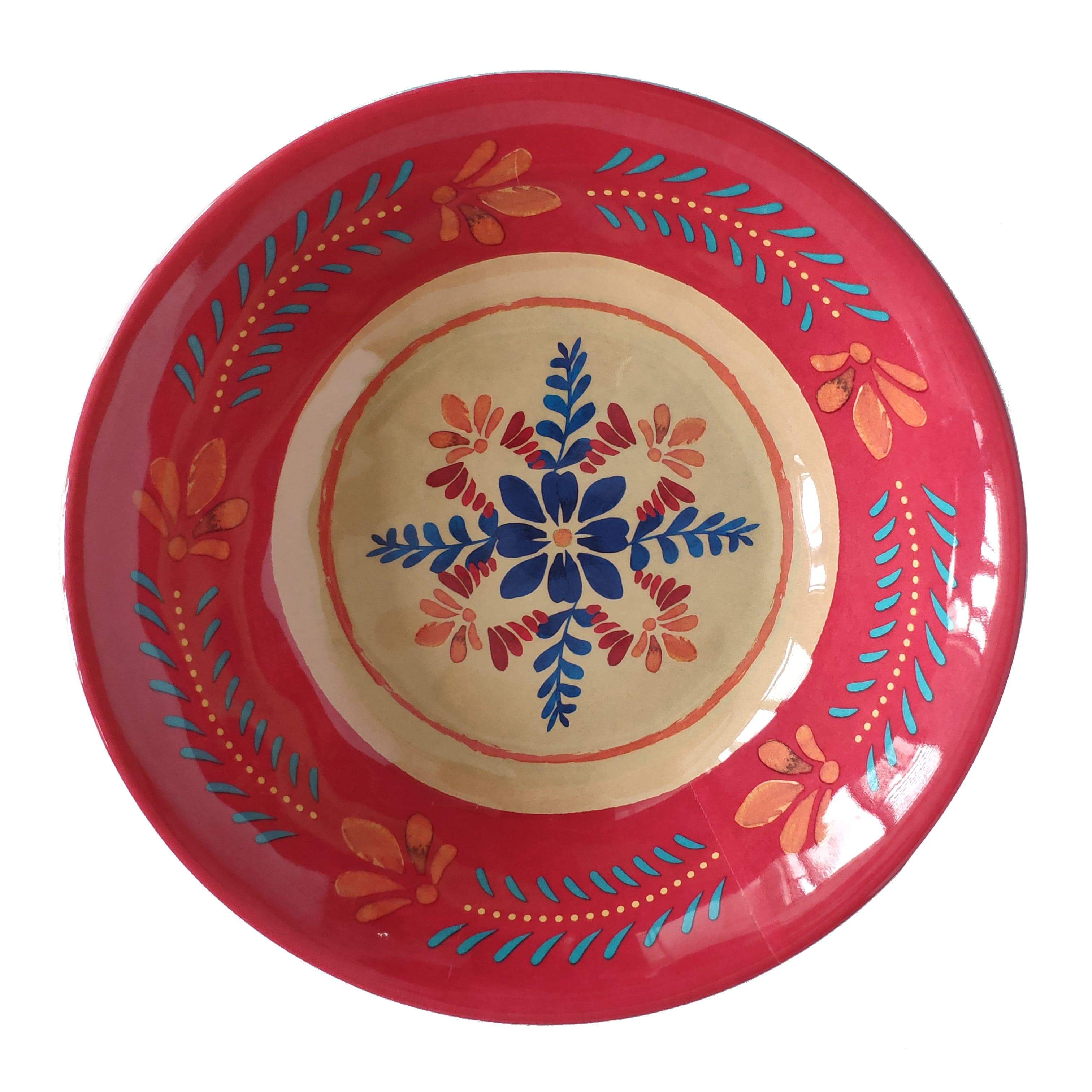 Bonita Melamine Collection Bowls, Set of 4 - Durable & Stylish Serving Bowls for Salads, Snacks & Entertaining - Perfect for Indoor & Outdoor Dining
