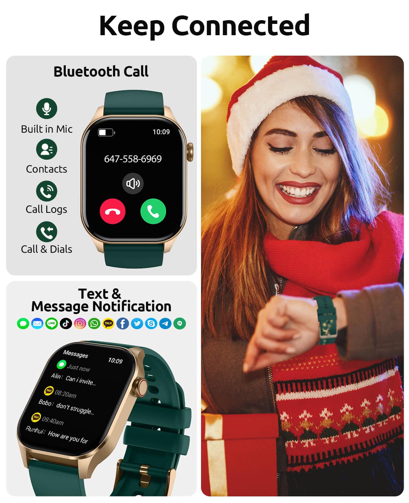 Smart Watch for Women with 2.04