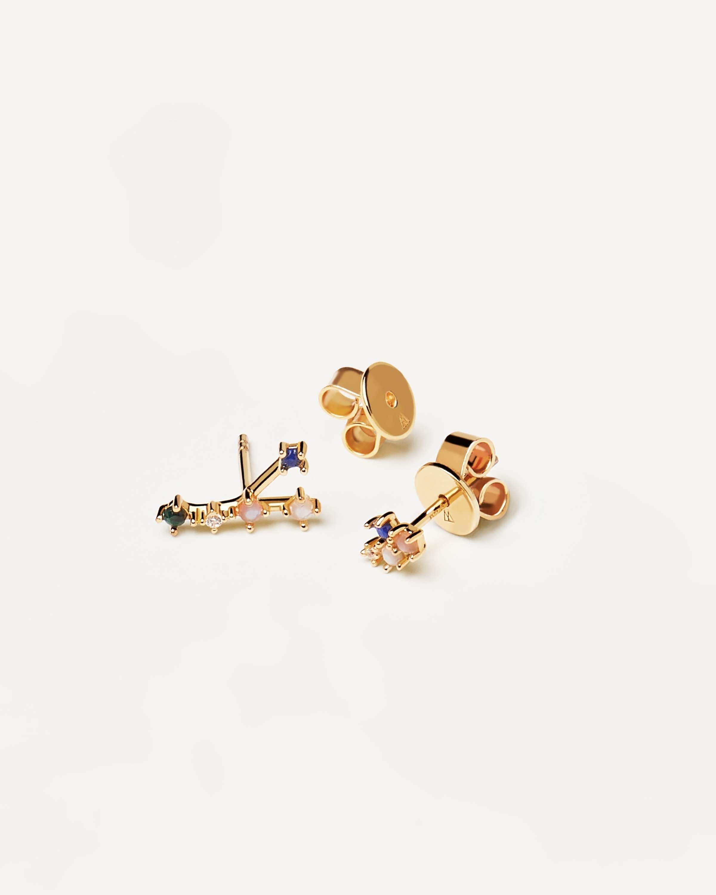 2021 Stylish Cancer Awareness Earrings - Zodiac Sign Jewelry for Women - Perfect for Fundraisers, Gifts & Daily Wear