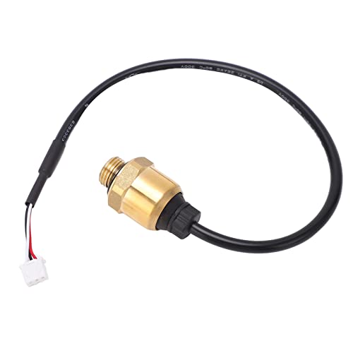 High Accuracy Pressure Sensor & Transducer - 11.8in PC Copper for Coffee Machines | Perfect for Espresso Makers, Commercial Coffee Brewing & Home Barista Use