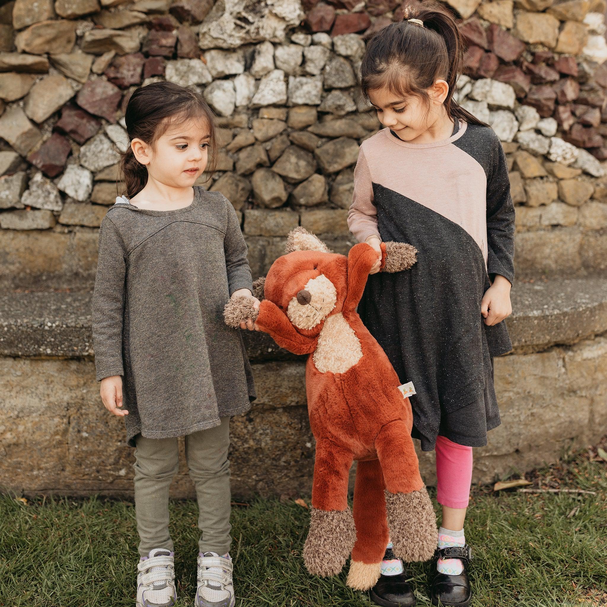 Great Big Foxy Plush Toy - Soft & Cuddly Stuffed Animal for Kids, Perfect for Bedtime, Playtime & Gifts | Ideal for Nursery Decor, Birthday Presents & Comfort