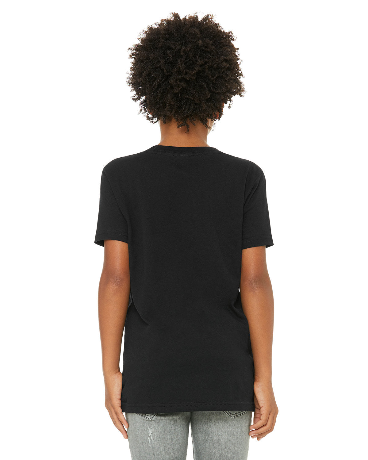 Bella + Canvas 3001YCV Youth CVC Jersey T-Shirt | Soft Cotton Blend Short Sleeve Tee for Kids | Perfect for School, Sports & Everyday Wear