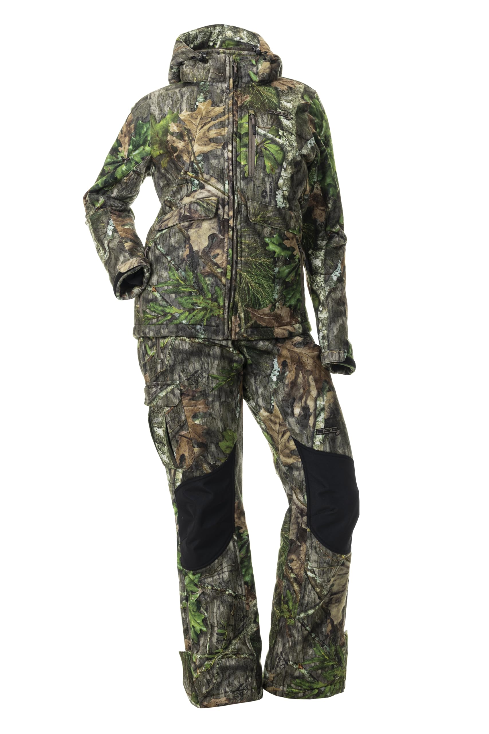 DOING SOMETHING GREAT Women's Ella 3.0 Hunting Pants - Windproof Water-Resistant Camo Pants for Mild Weather | Outdoor Hunting, Hiking & Camping Gear
